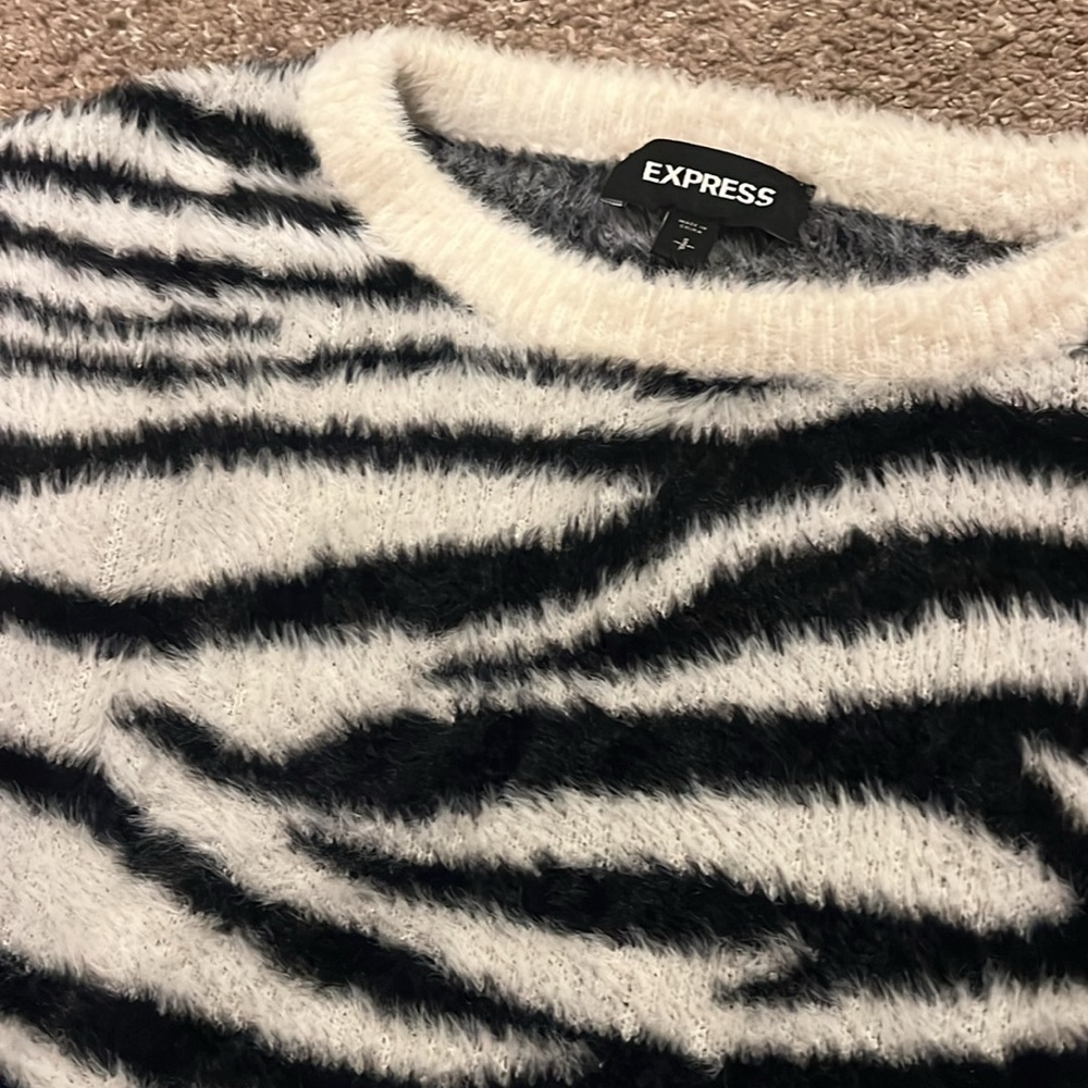 Express Zebra Sweater - Picture 3 of 3